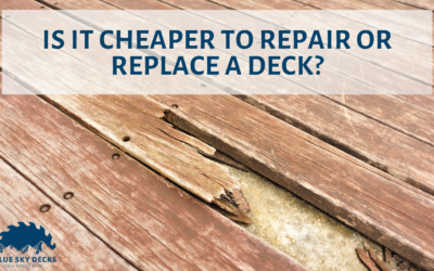 Is it Cheaper to Repair or Replace Your Deck?